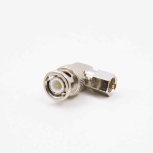 HF-Adapter, FME male - BNC male (90°) #CA640