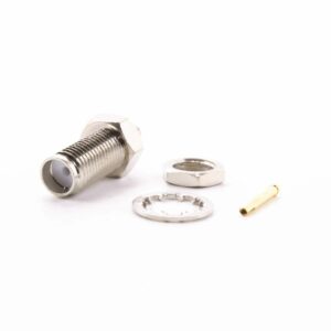 HF-Stecker, SMA female Chassis ohne O-Ring für RG174/RG316 #CC784OG