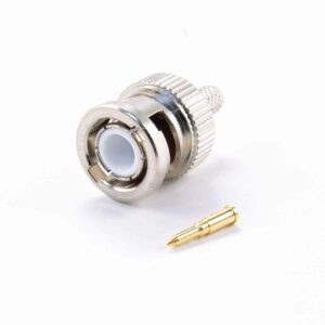 HF-Stecker, BNC male für RG58/HF195 #CK314