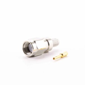 HF-Stecker, RP SMA male für LAN, RG58/HF195 #CK322-R