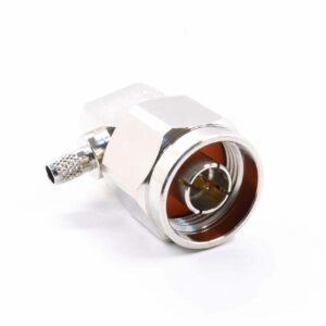 HF-Stecker, N male (90°) für RG58/HF195 #CK326