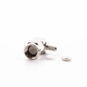 HF-Stecker, SMA male (90°) für RG174/RG316 #CK332