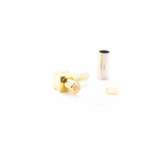 HF-Stecker, MCX male (90°) für RG174/RG316 #CK341