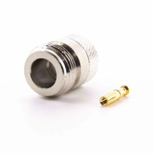 HF-Stecker, N female Lötkupplung für RG174/RG316 #CP324P