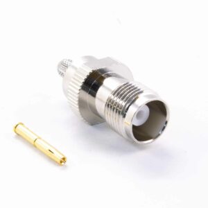 HF-Stecker, TNC female für RG58/HF195 #CP431