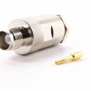 HF-Stecker, TNC female für Lötkupplung, HF400 #CP431-400