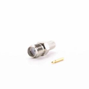 HF-Stecker, RP SMA female für LAN, RG58/HF195 #CP432-R