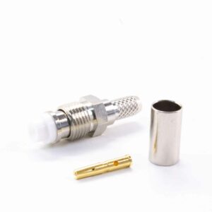 HF-Stecker, FME female für RG58/HF195 #CP436