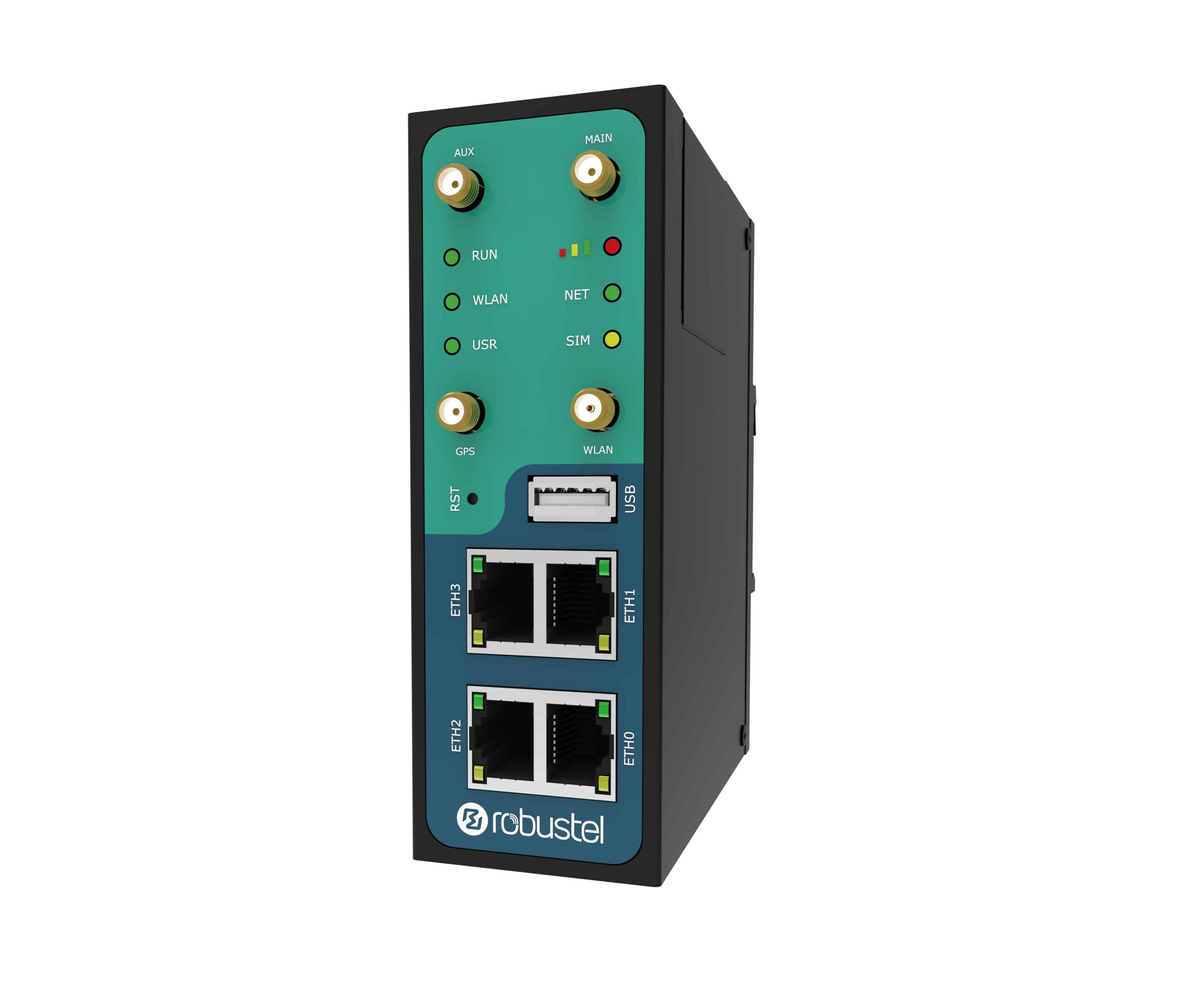 Robustel Industrial LTE RouterR3000-Q4LB WiFi – Bild 2