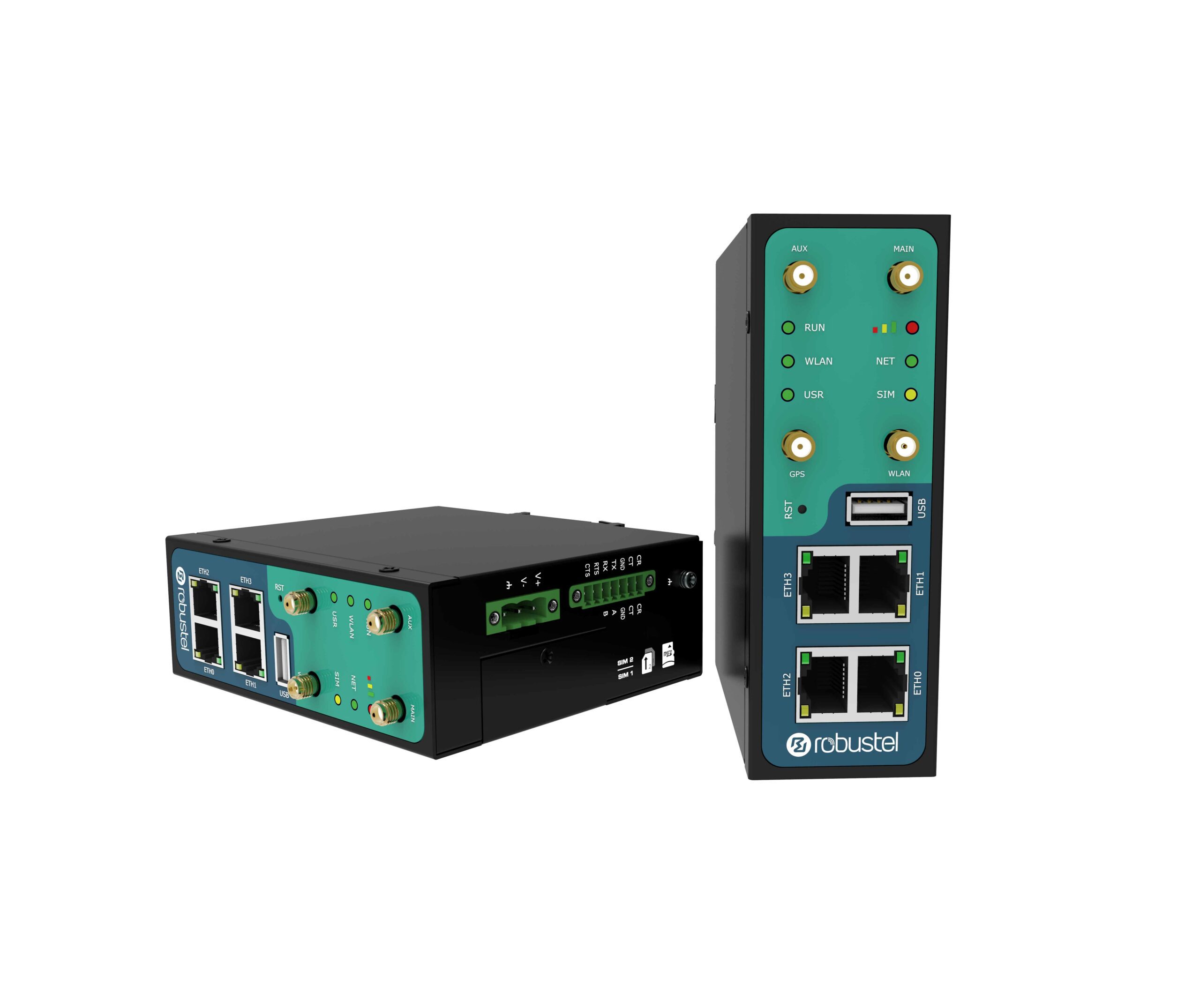 Robustel Industrial LTE RouterR3000-Q4LB WiFi