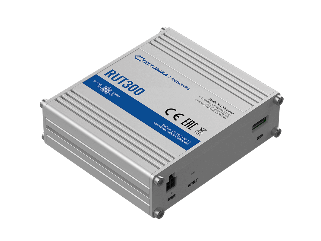 Teltonika Industrieller Ethernet-Router RUT300