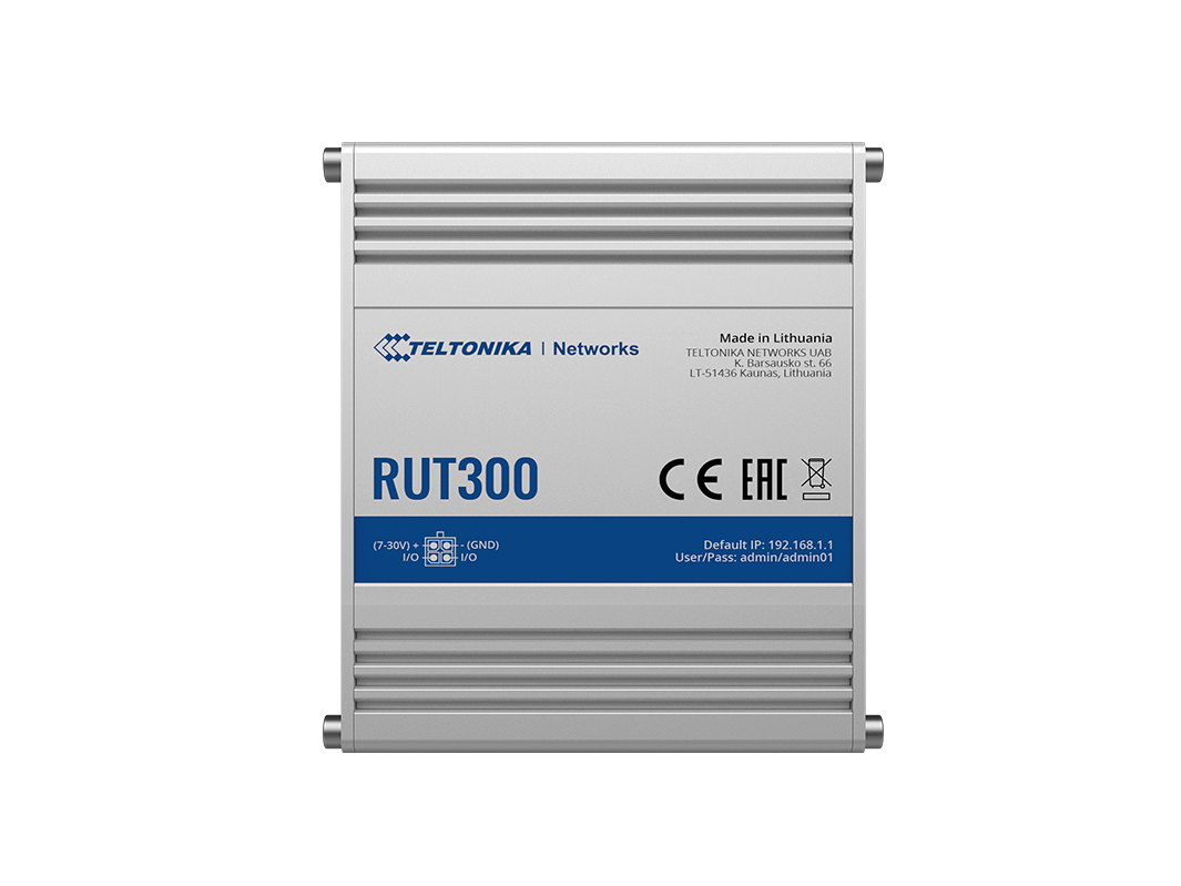Teltonika Industrieller Ethernet-Router RUT300 – Bild 3