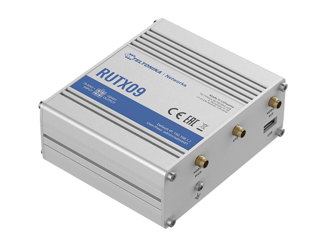 Teltonika Industrieller Mobilfunk-Router RUTX09