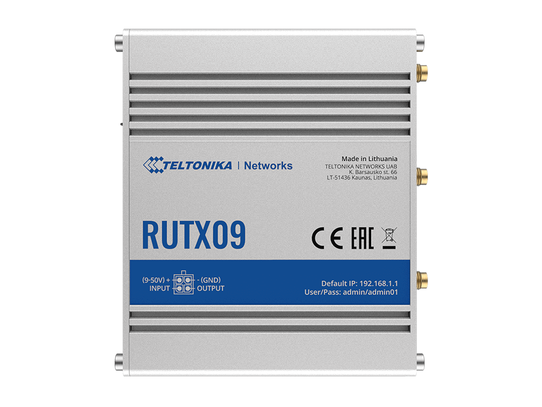 Teltonika Industrieller Mobilfunk-Router RUTX09 – Bild 3