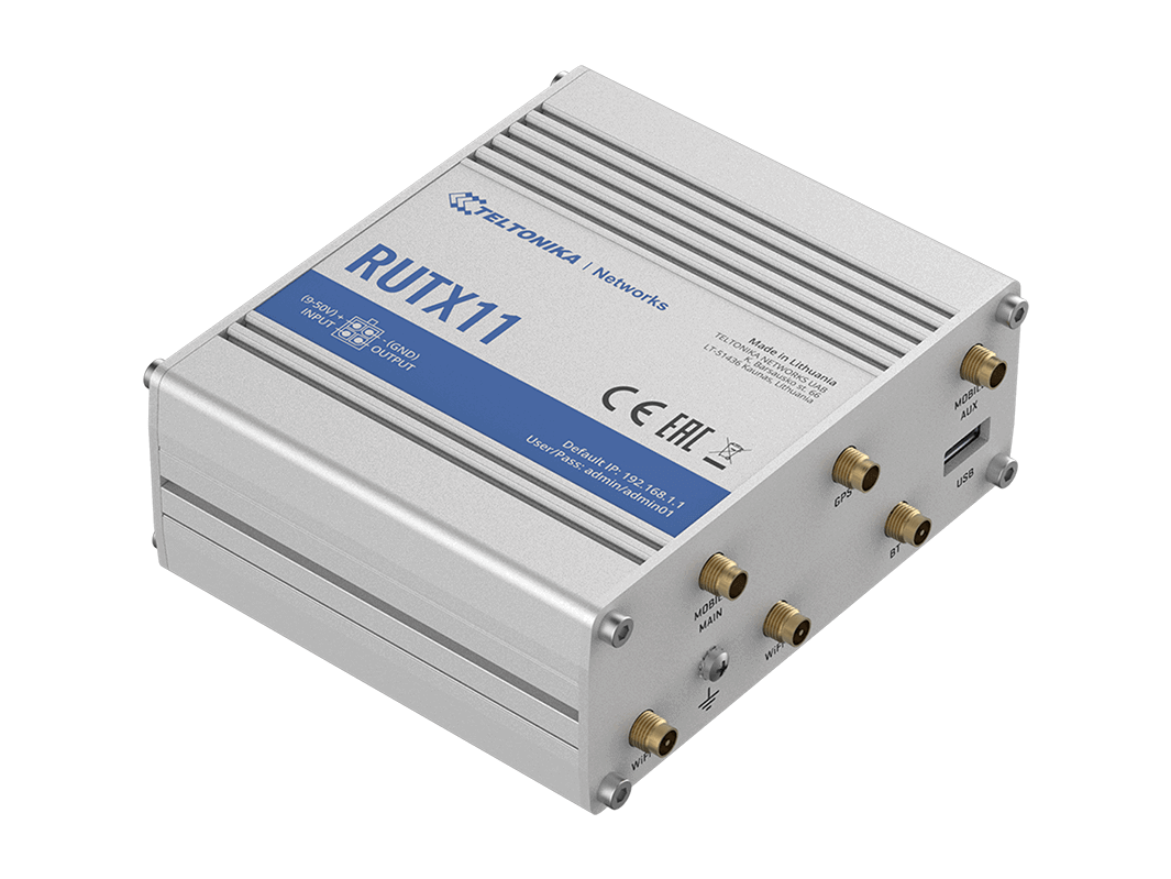 Teltonika Industrieller Mobilfunk-Router RUTX11