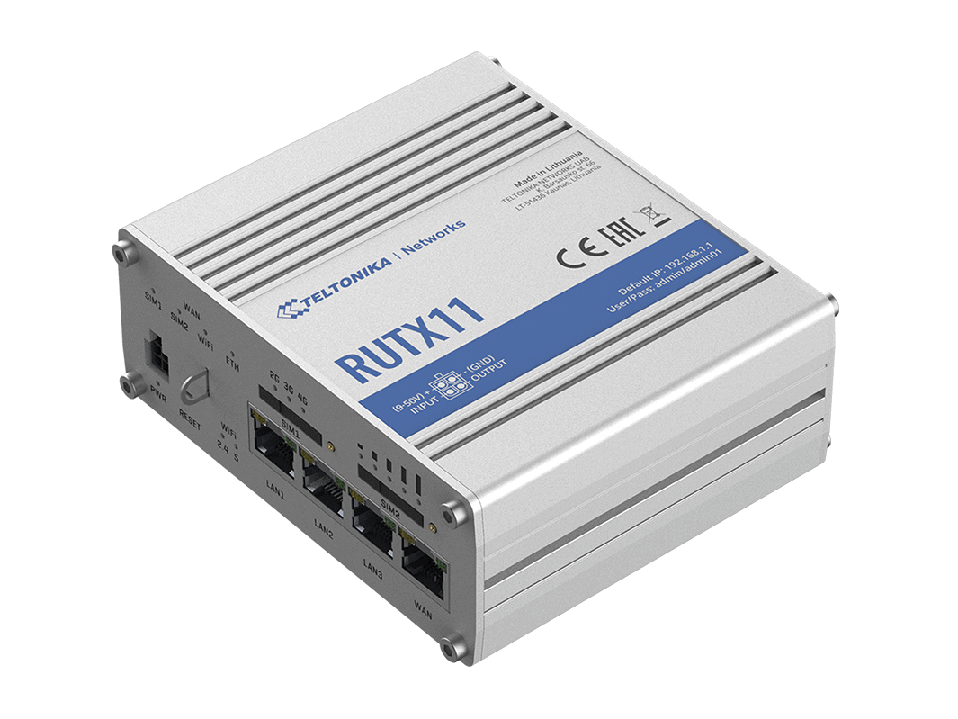 Teltonika Industrieller Mobilfunk-Router RUTX11 – Bild 2