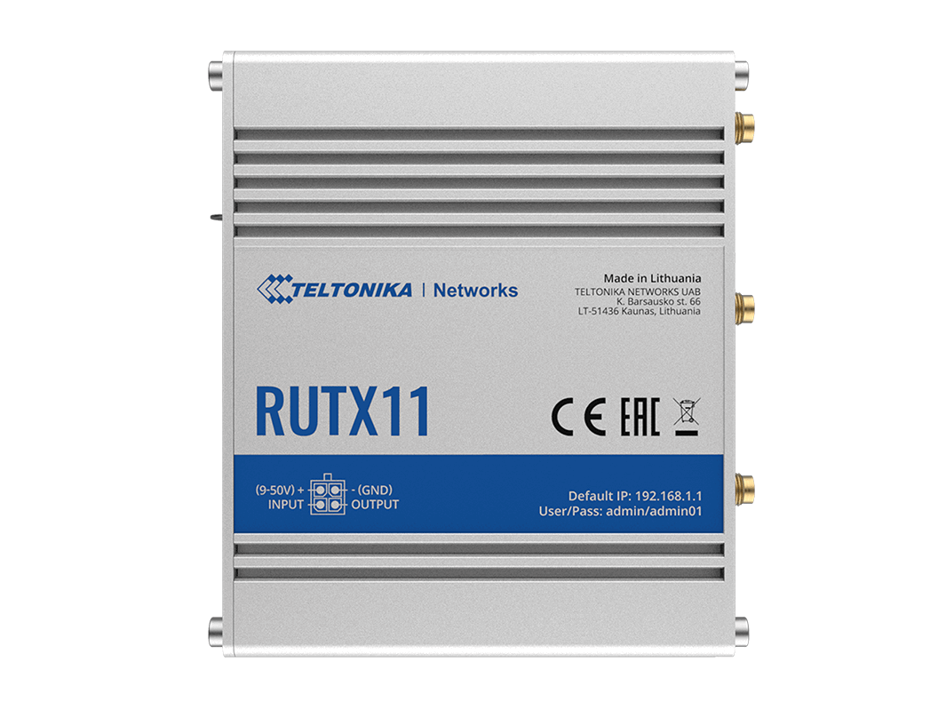 Teltonika Industrieller Mobilfunk-Router RUTX11 – Bild 5