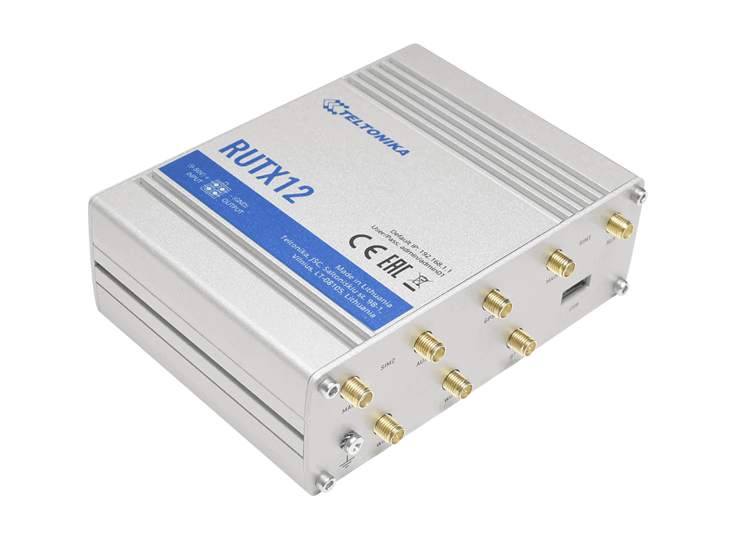 Teltonika LTE Advanced (LTE-A)-Router RUTX12