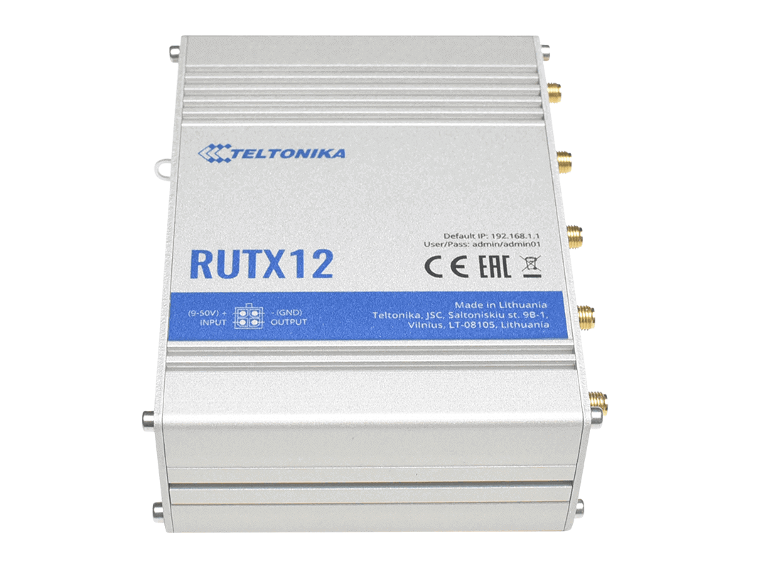 Teltonika LTE Advanced (LTE-A)-Router RUTX12 – Bild 3