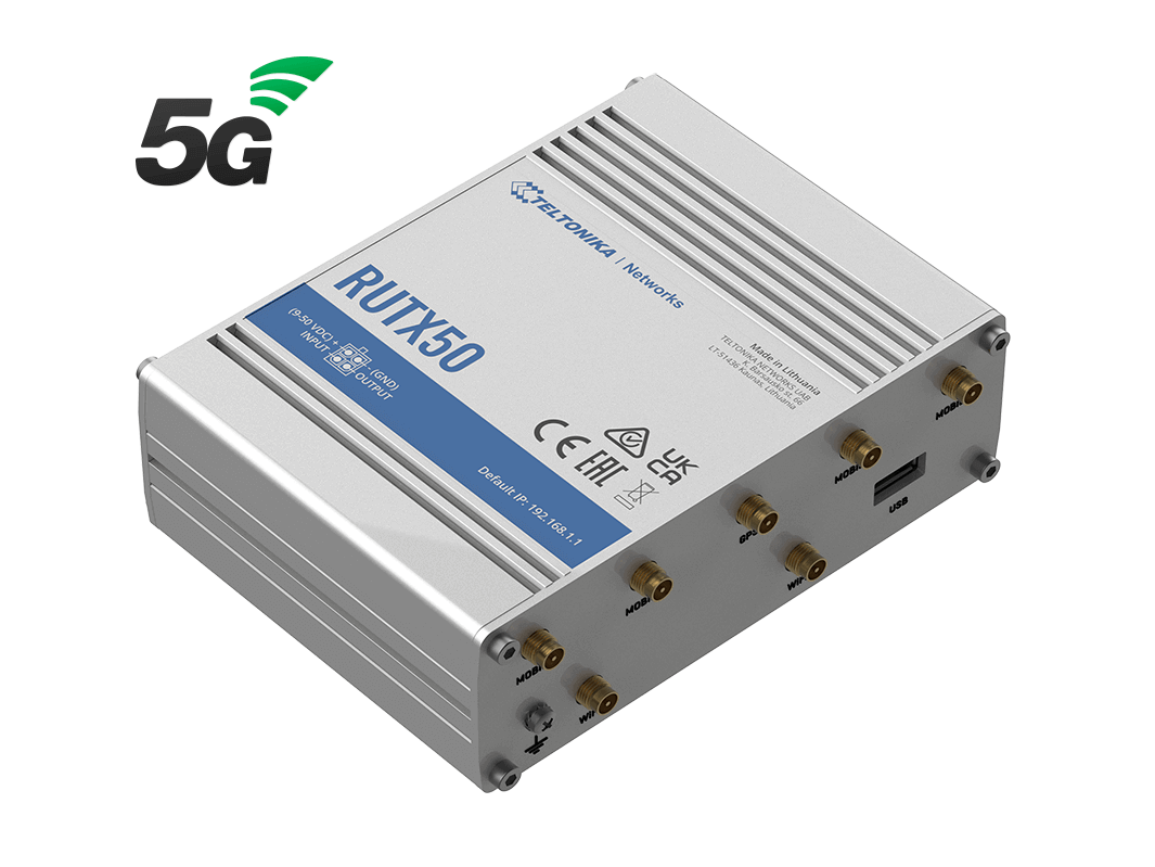 Teltonika Industrieller 5G Router RUTX50