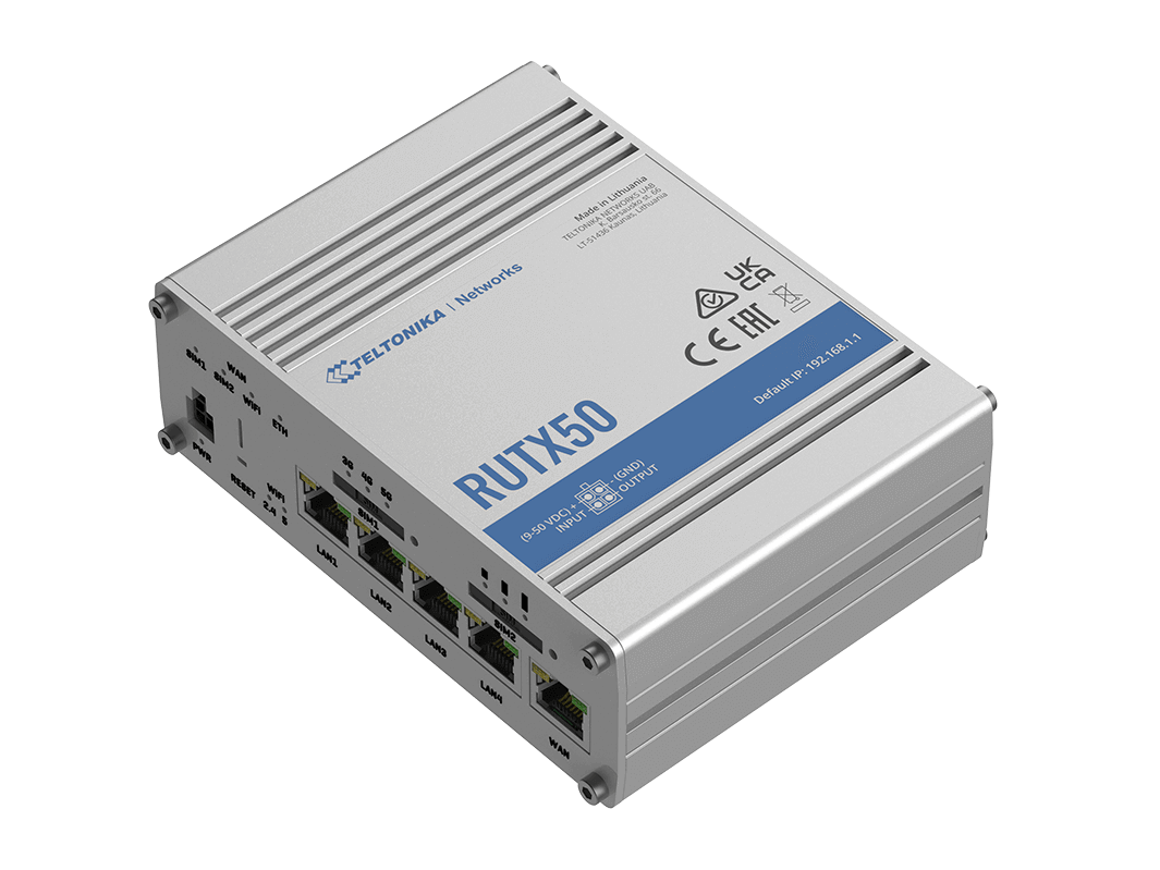 Teltonika Industrieller 5G Router RUTX50 – Bild 2
