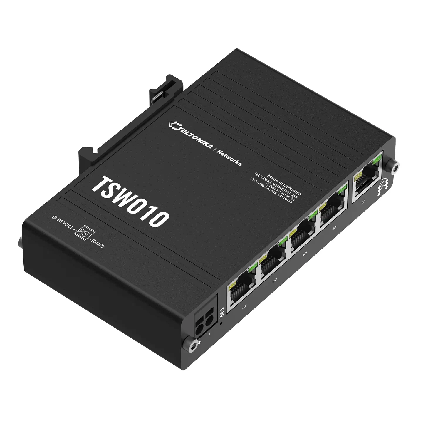 Teltonika Ethernet DIN-Rail Switch TSW010