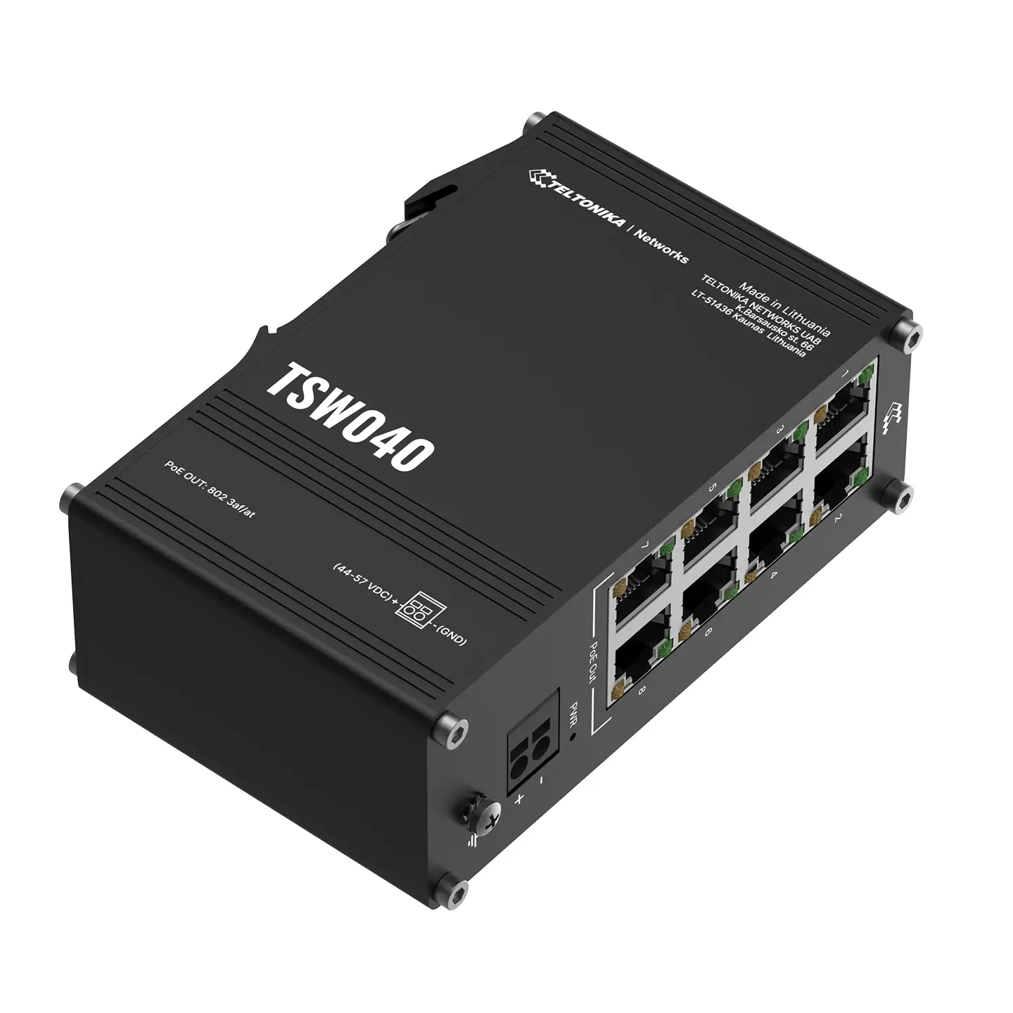 Teltonika 8-Port Ethernet-Switch TSW040