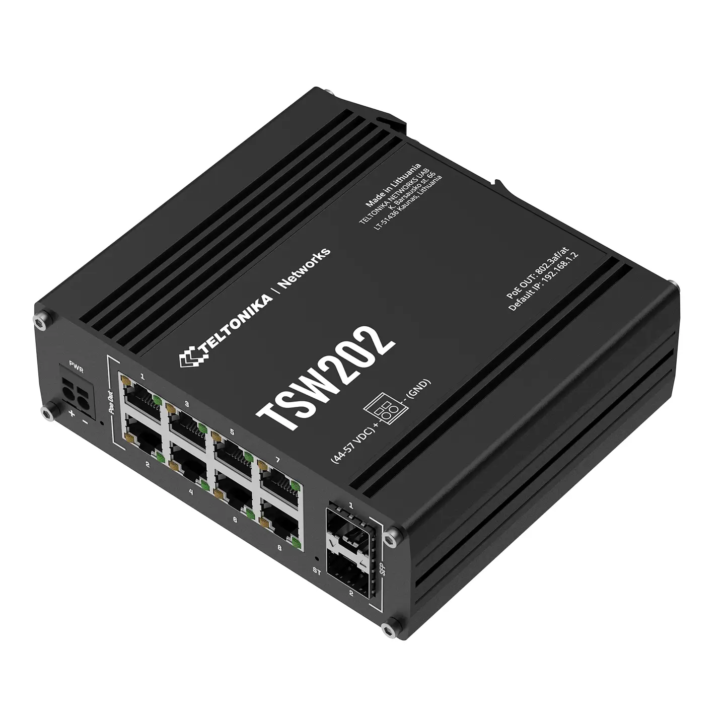 Teltonika Managed PoE+ Ethernet Switch TSW202 – Bild 2